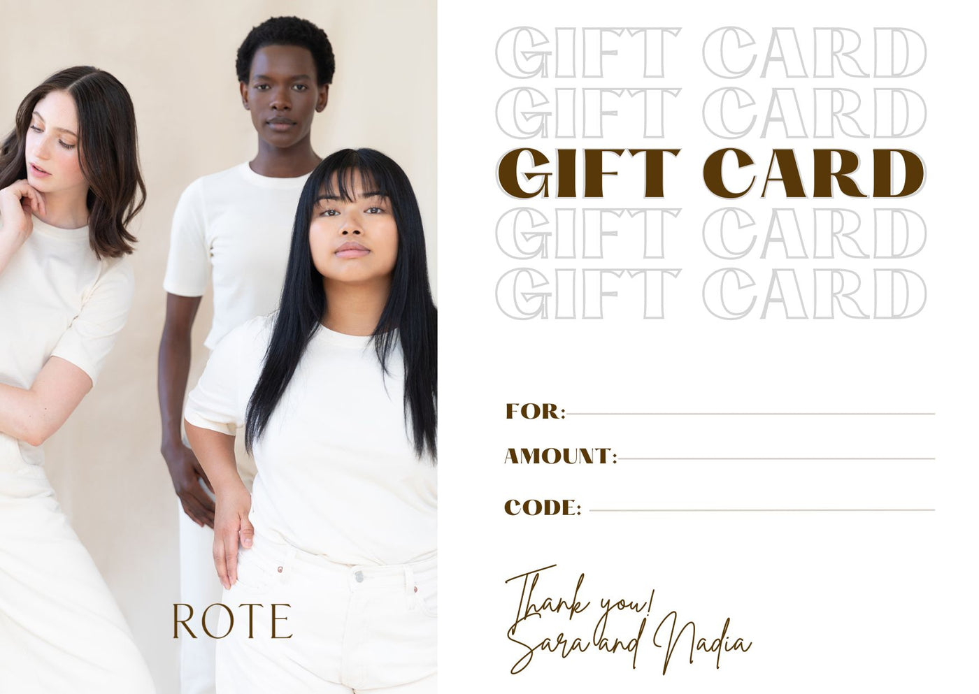 ROTE Gift Card